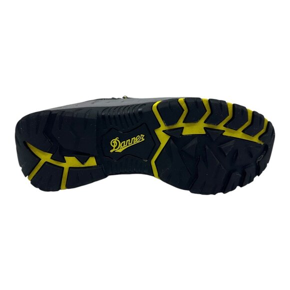 Danner Mens Trailtrek 4.5" Hiking Boots Gray & Yellow Leather/Fabric Up US 8 EE - Picture 7 of 16